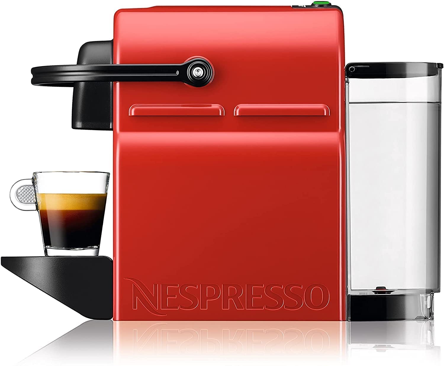 Inissia : Capacité du réservoir d'eau 0,7 L, couleur rouge rubis